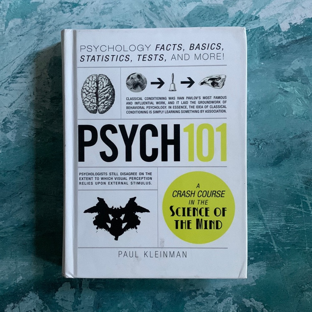 Psych 101 by Paul Kleinman, hard cover |BOOK|